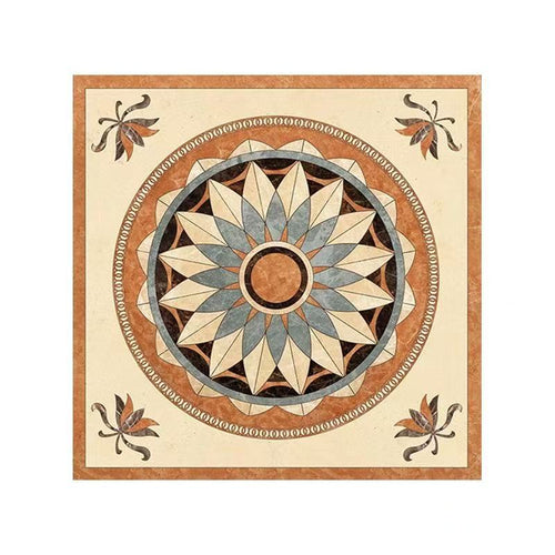 Dekorativer Mandala-Teppich