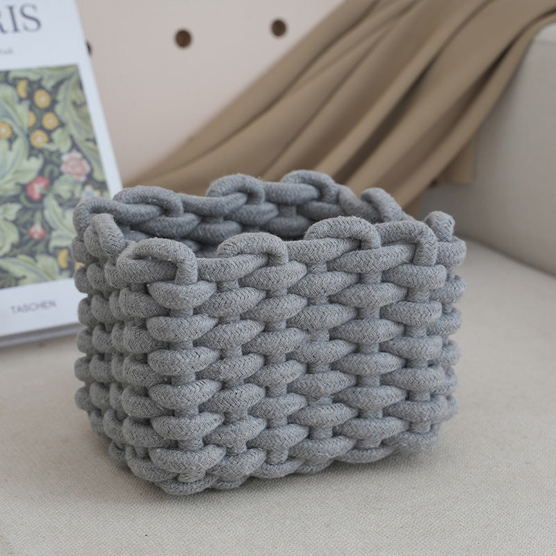 Aufbewahrungskorb mit Geflochtenem Design Karnz