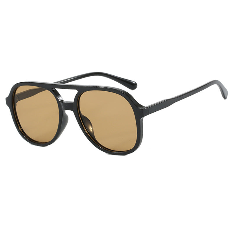 Damen Sonnenbrille mit elegantem Schildkrötenmuster und UV-Schutz Karnz