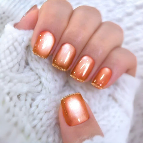 Premium Glossy Gel Press-On Nail Set Karnz