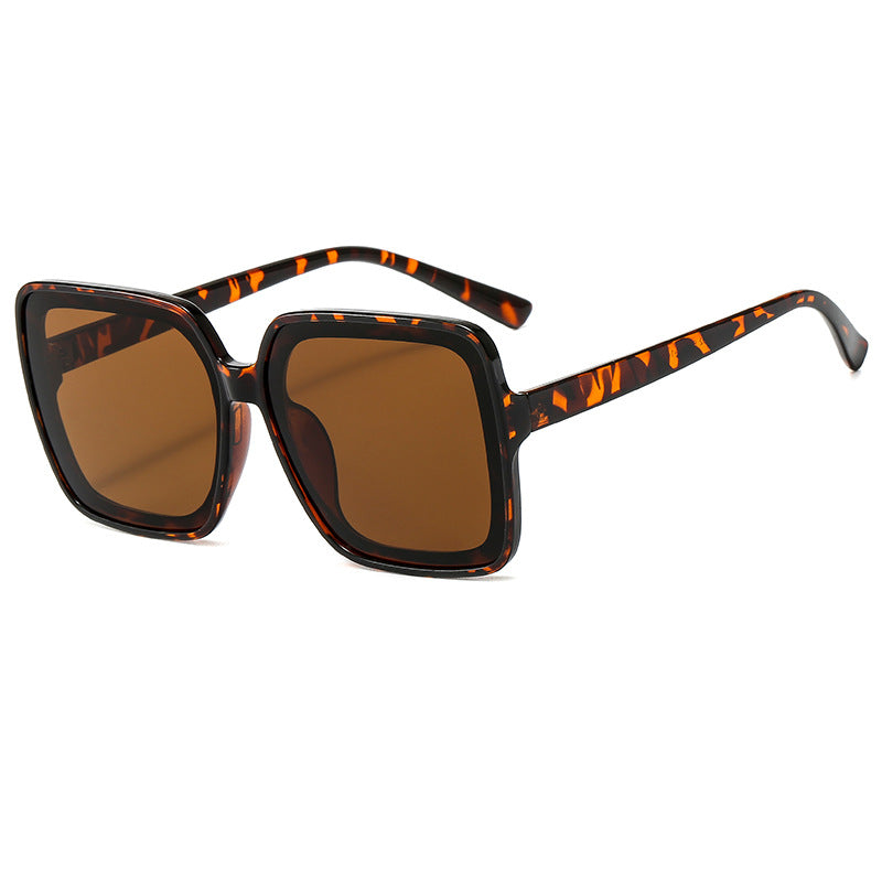 Statement Bold Square Frame Sonnenbrille