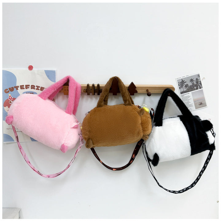 Plüsch Handtasche Im Panda-Design Karnz