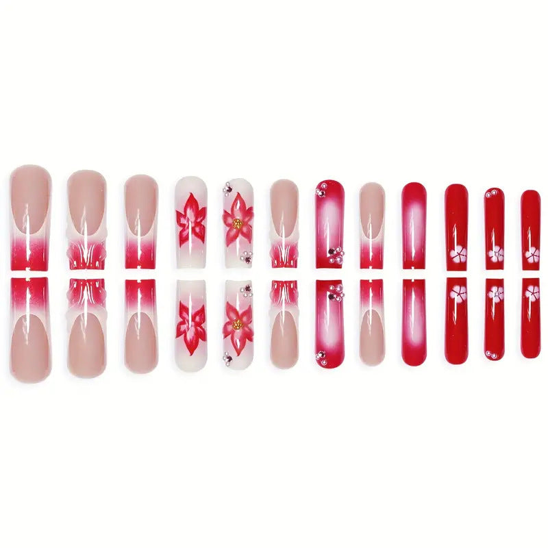 Künstlerisches Gel Floral Nagelkunst Karnz