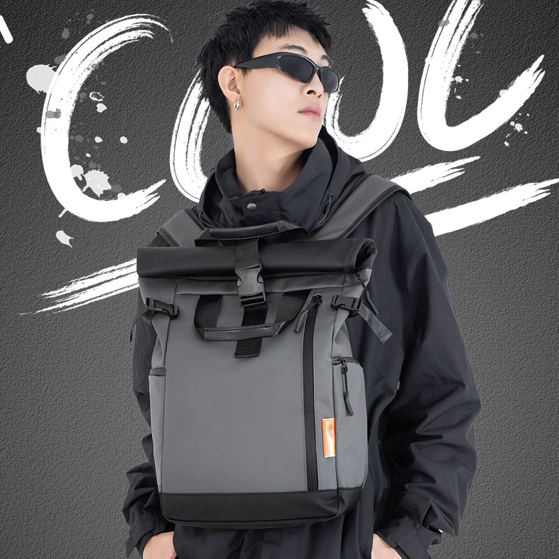 Roll-Top Wasserfest Reise-Rucksack Karnz