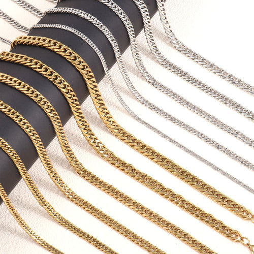 Stylische Chunky Geflochtene Kettenarmband Karnz