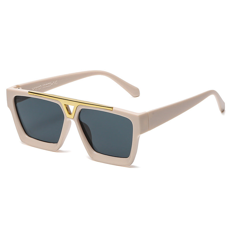 Damen oversized Sonnenbrille im stilvollen Schildpatt-Design Karnz