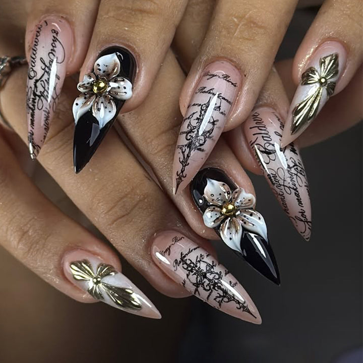 Premium Stiletto Nagelkunst Verlängerungen Karnz