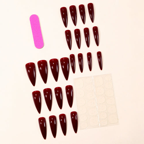 Scharfe elegante Stiletto-Nagelkunstverlängerungen Karnz