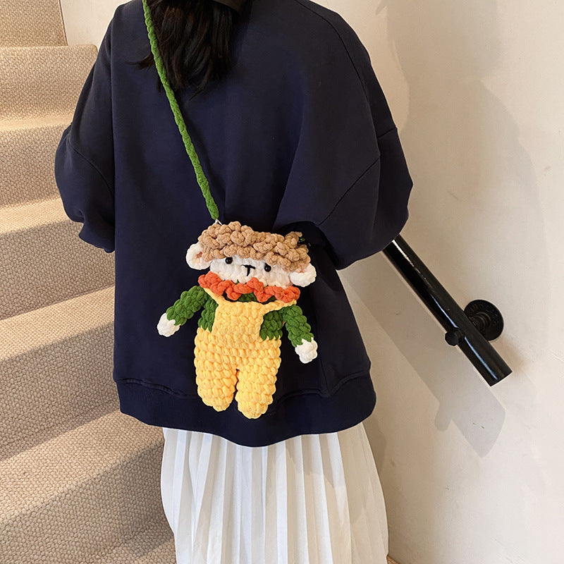Kreativer Plüsch-Charakter-Handyhalter