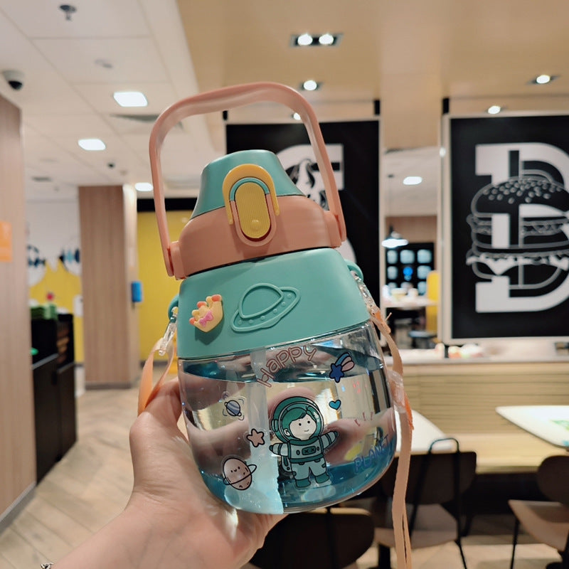 Damen Kinderfreundliche Trinkflasche Karnz