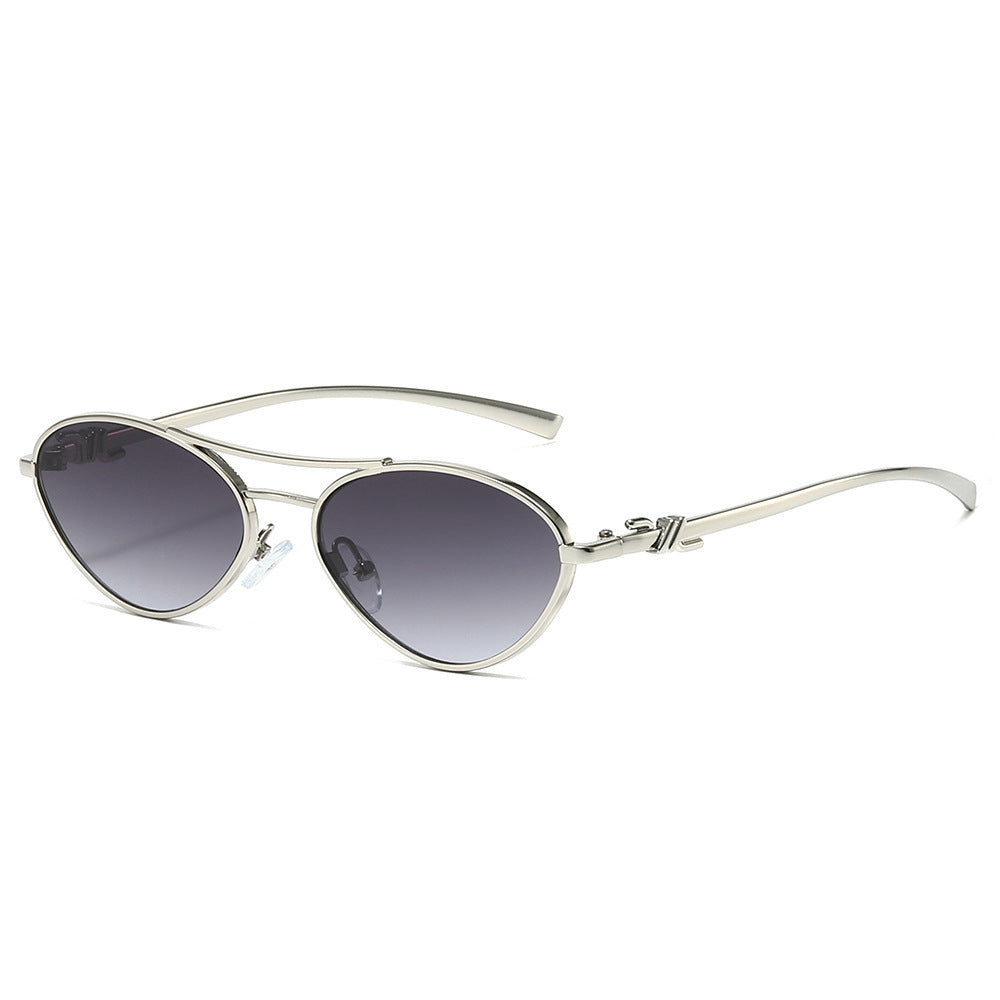 Stylische Eckige Brillen Sonnenbrillen Karnz