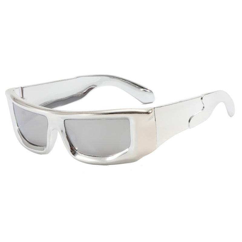 Damen sportliche Sonnenbrille mit modernem, robustem Design und UV-Schutz Karnz
