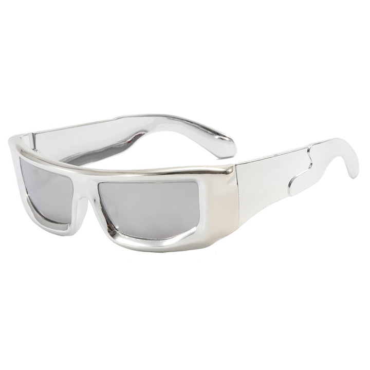 Damen sportliche Sonnenbrille mit modernem, robustem Design und UV-Schutz Karnz