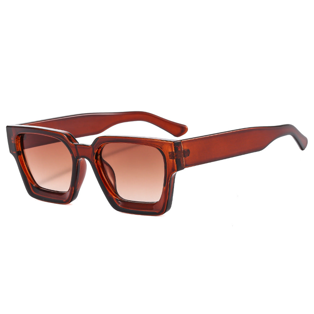 Damen stylische geometrische Sonnenbrille Karnz