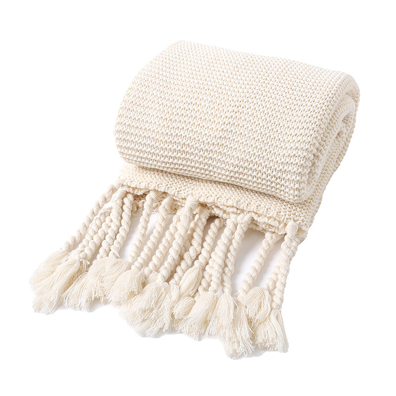 Heimdekoration Strickwurfdecke