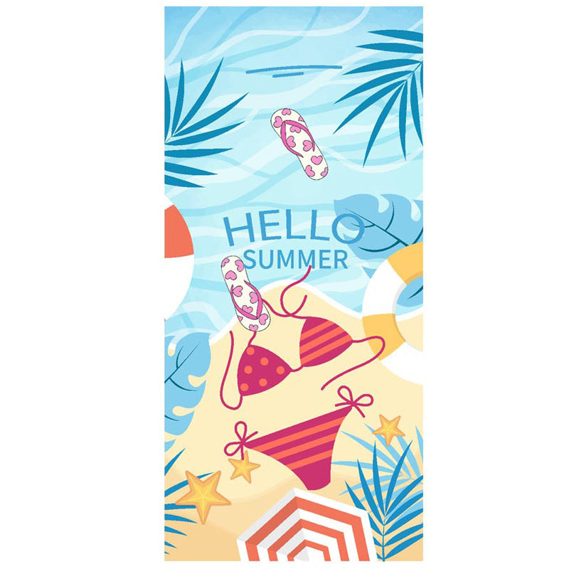 WoTropical Flamingo Strandtuch Karnz
