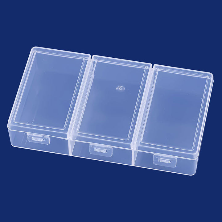 Mehrfächer-Transparente Bastelaufbewahrungsbox Karnz