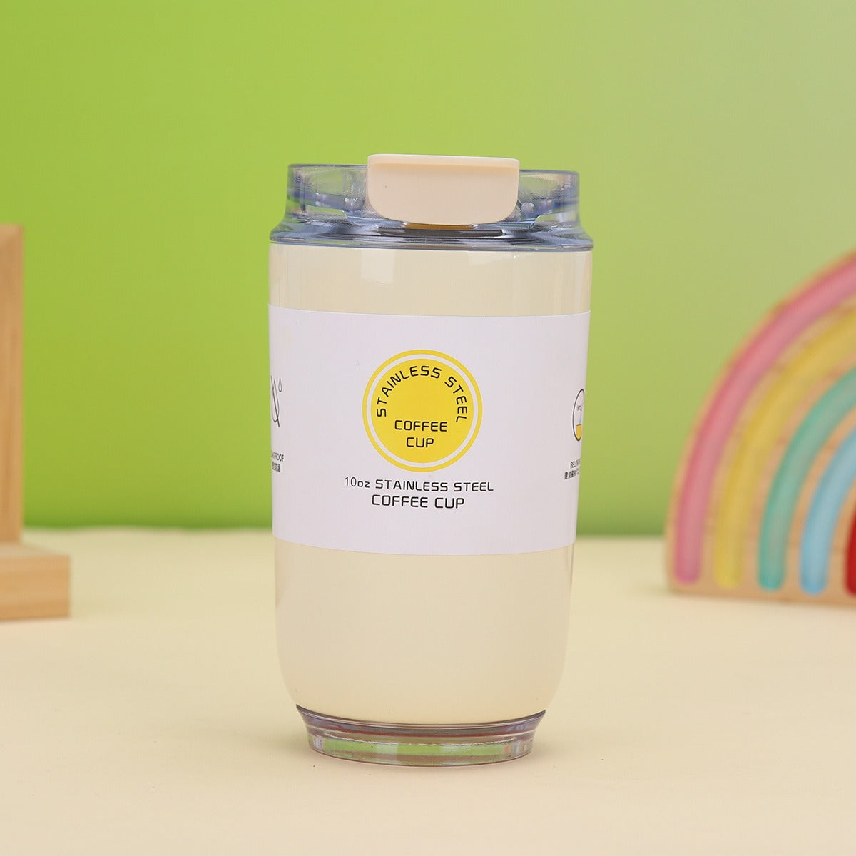Damen moderner Edelstahl Kaffee-Becher mit isolierender Wirkung Karnz