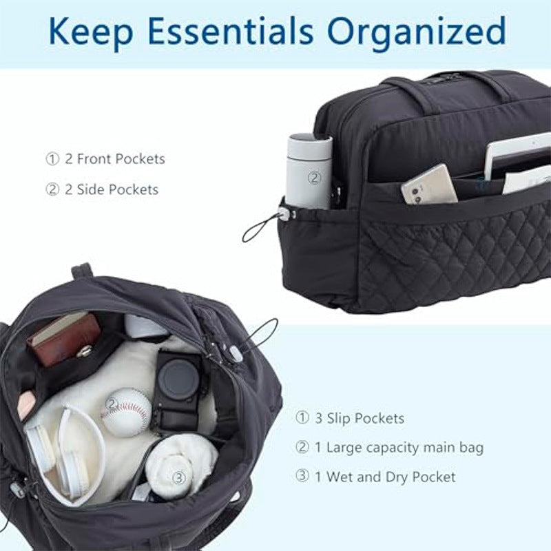 Stilvolle Reisetasche mit Praktischen Fächern Karnz