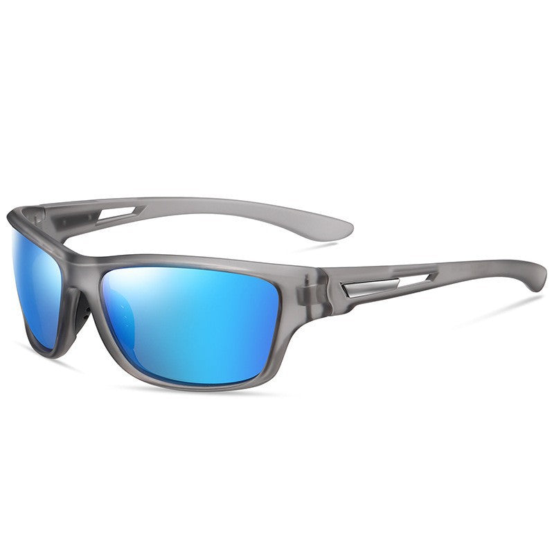 Herren Sportsonnenbrille mit kratzfesten Gläsern und ergonomischem Design Karnz