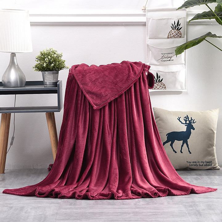 Plüsch übergroße Kapuzenfleece-Decke