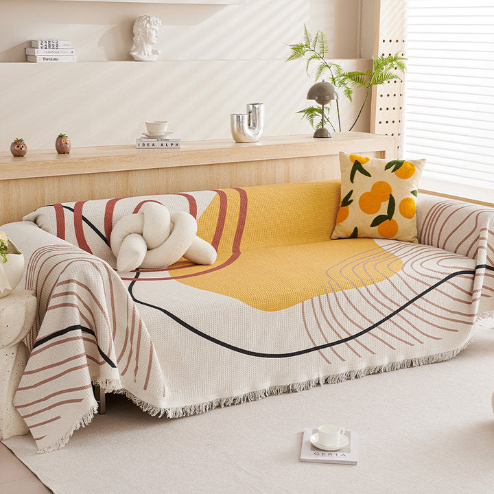 Künstlerisch Musterte Sofa Überwurf Decke