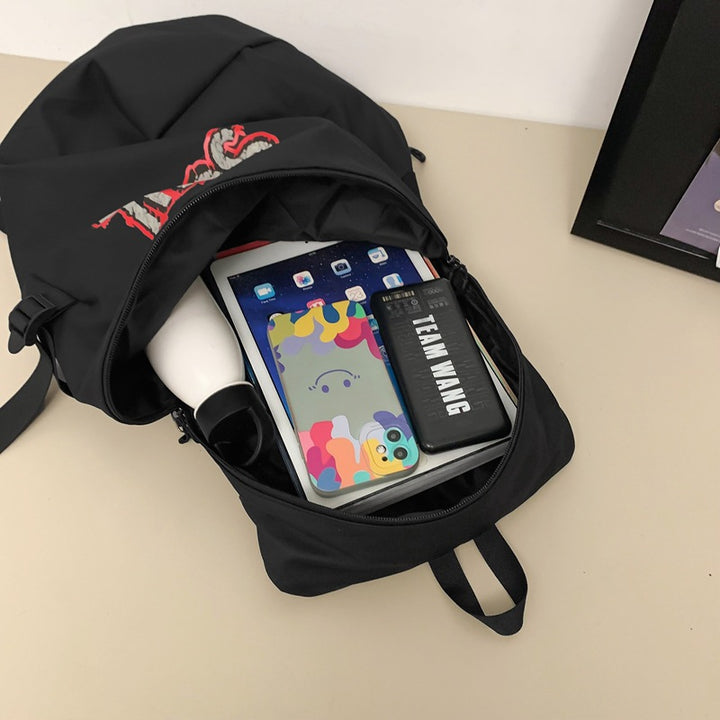 Stylische Grafikdruck Rucksack Karnz