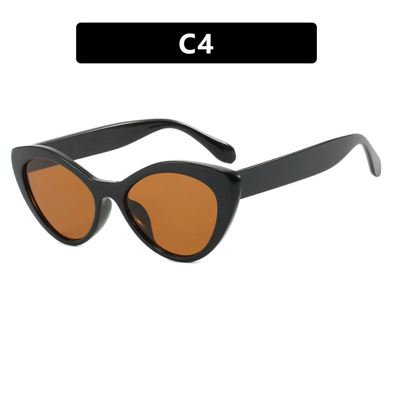 Damen kreative Cat-Eye Brille Karnz