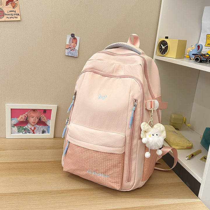 Stylischer Mehrfachfächer-Laptop-Rucksack Karnz