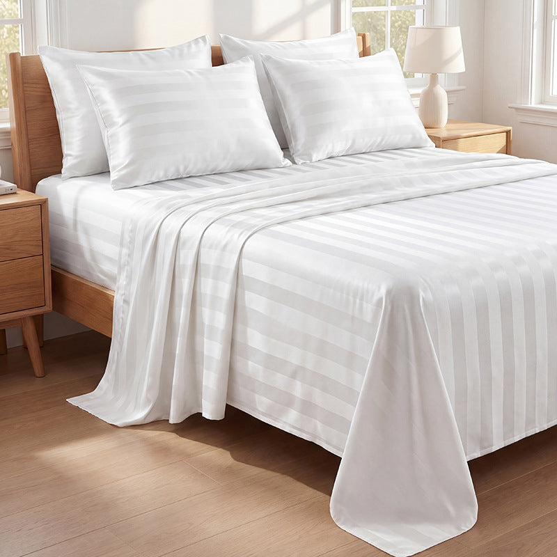 Luxus Satin Bettlaken Set