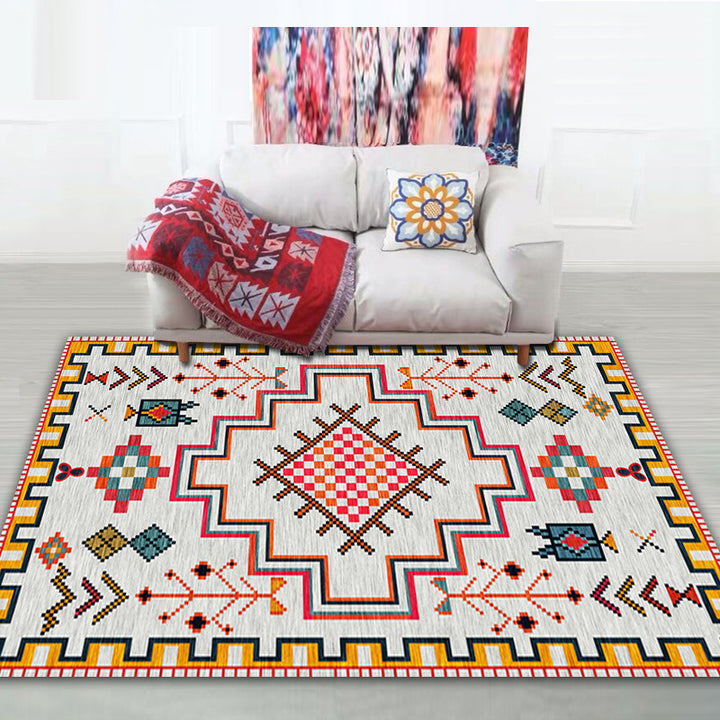 Dekorativer orientalisch inspirierter Teppich