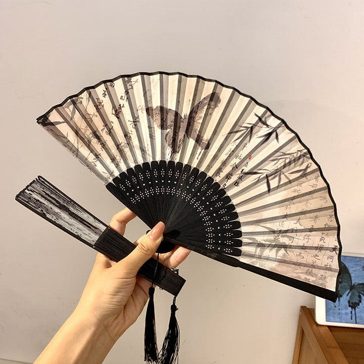 Handgefächer mit Elegantem Schmetterlingsdesign Karnz
