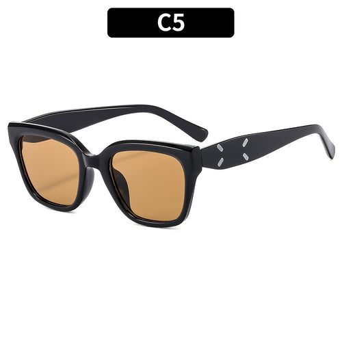 Avant-Garde Quadrat Rahmen Sonnenbrille