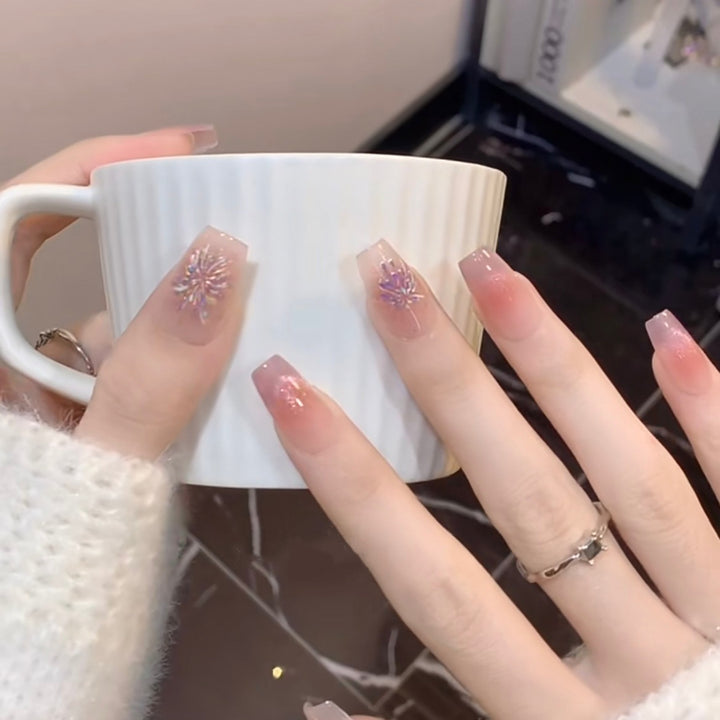 Künstlerische Press-On Nageldesign  1791106491