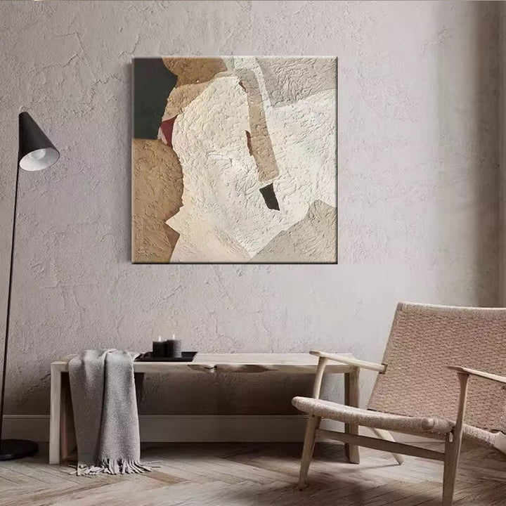 Texturiertes abstraktes Wand-Leinwandkunst