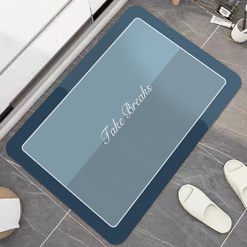 Dekorativer Badteppich für Badezimmer zuhause