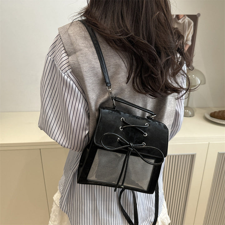 Chic Strukturierter Rucksack Karnz