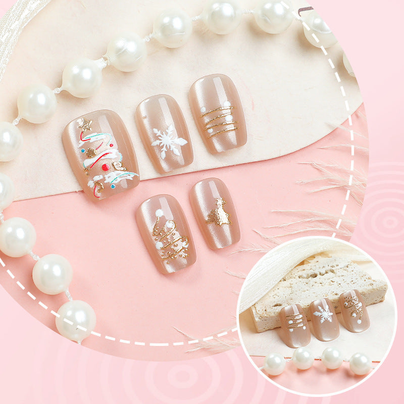 Dekorative Gel-Nagelspitzen Karnz
