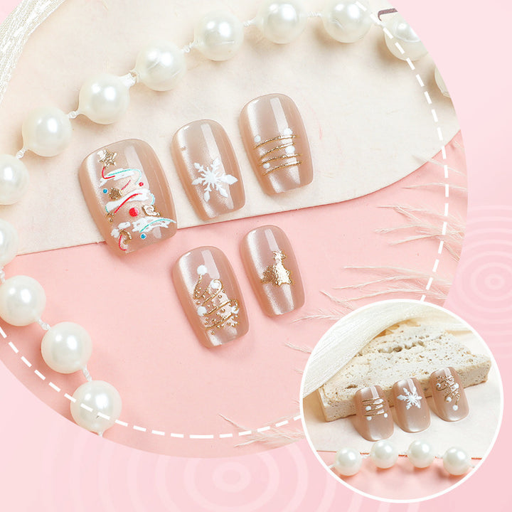Dekorative Gel-Nagelspitzen Karnz