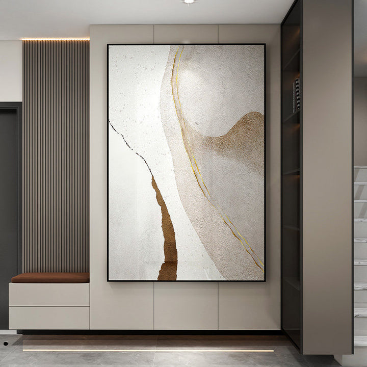 Moderne abstrakte strukturierte Leinwand Wandkunst