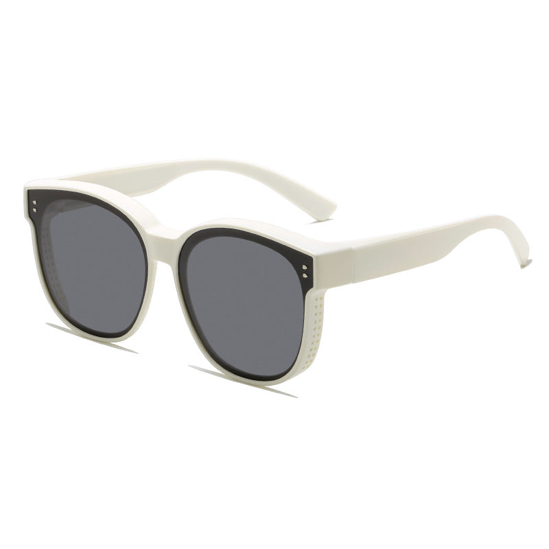 Damen modische quadratische Sonnenbrille mit UV-Schutz und komfortablen Bügeln Karnz