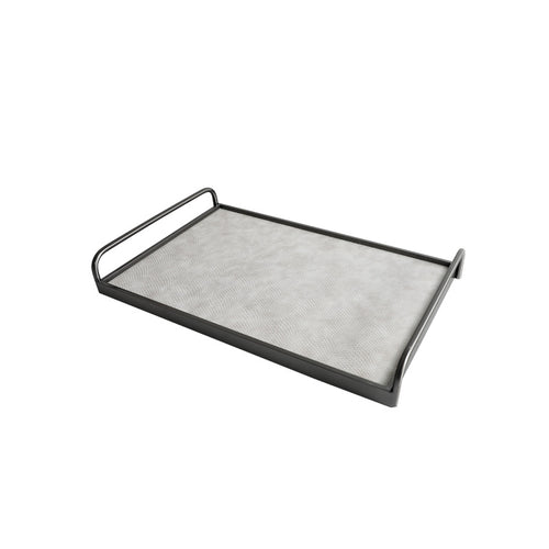 Stylisches dekoratives Tablett mit robusten Griffen