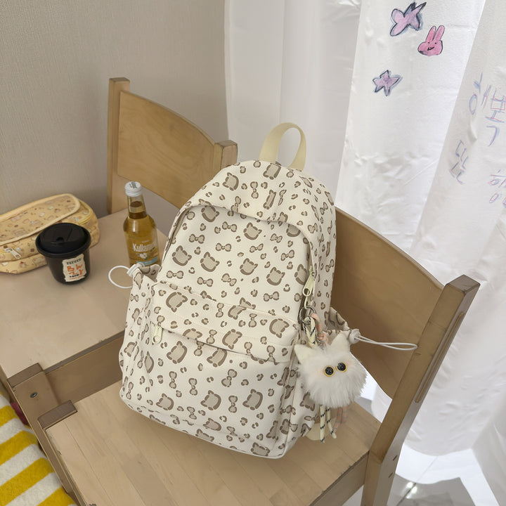 Verspielter Gemusterter Studentenrucksack Karnz