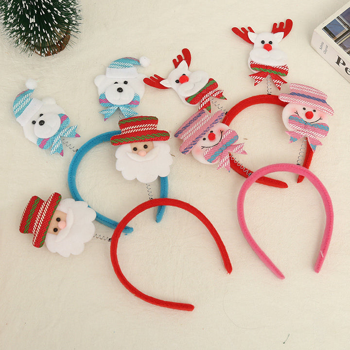 Verspielter Weihnachts-Haarschmuck Karnz