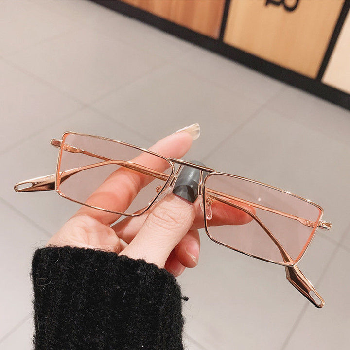 Modische Rechteckige Sonnenbrille Karnz