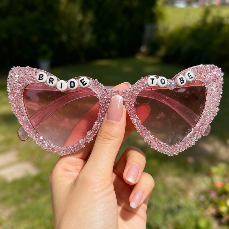 Herzförmige Feier-Sonnenbrille Karnz