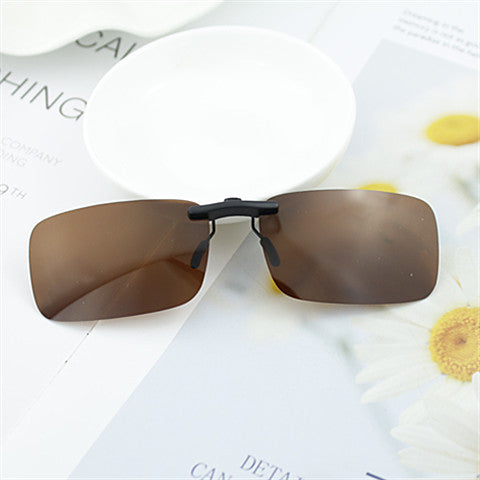 Damen sportliche Clip-On Sonnenbrille Karnz