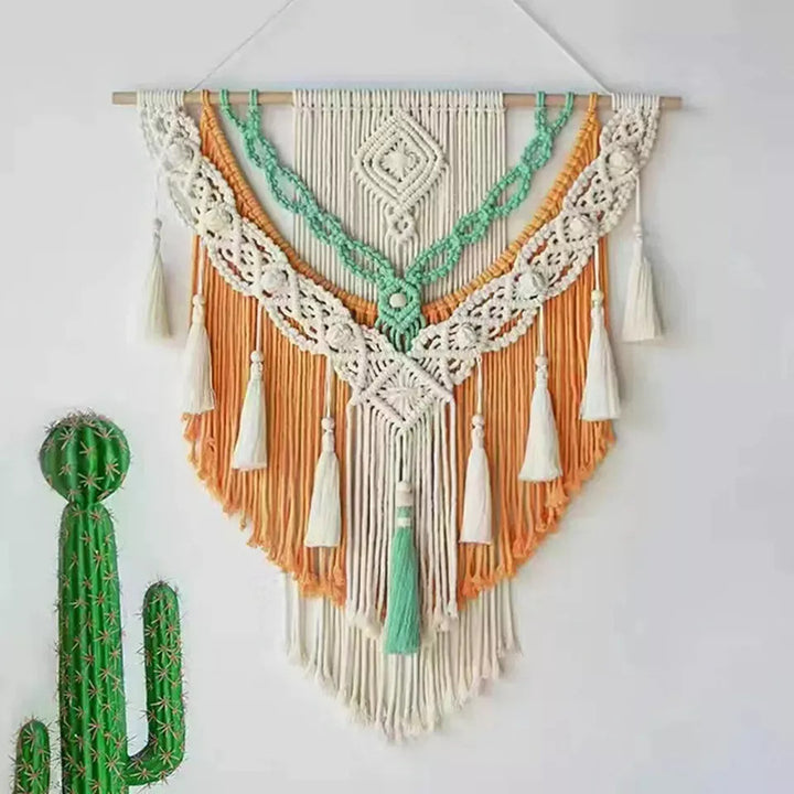 Macrame Wandbehang Karnz