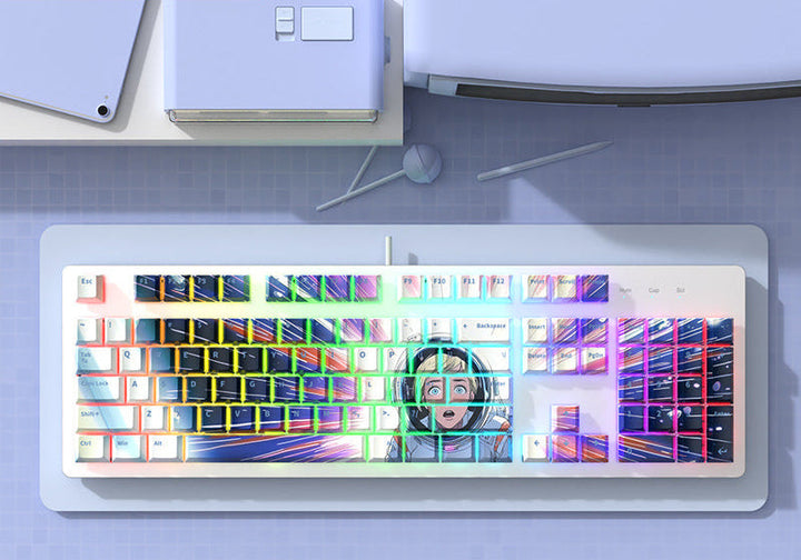 Künstlerisch Themed Mechanische Tastatur Karnz