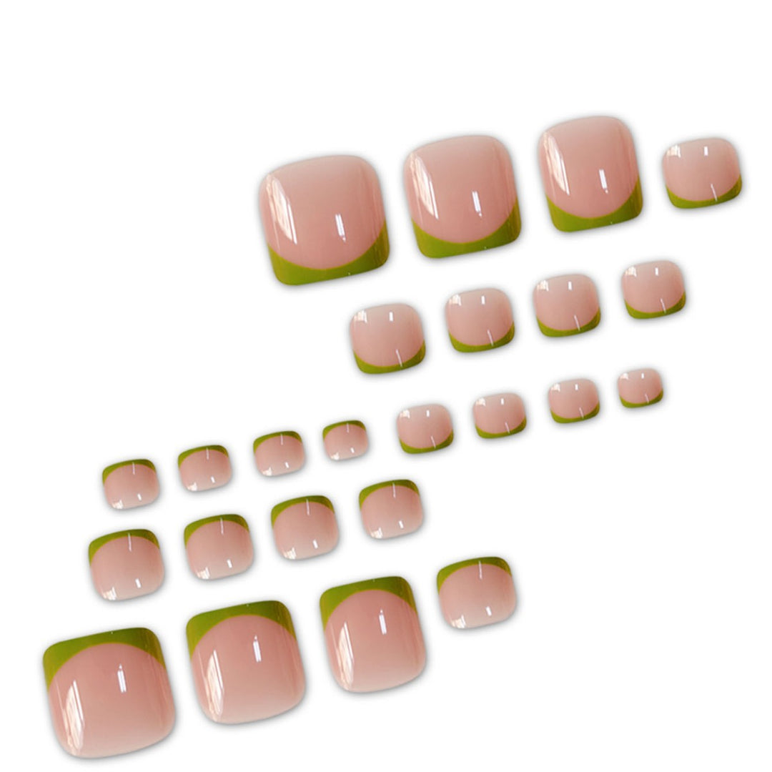 Premium French Tip Pediküre Karnz